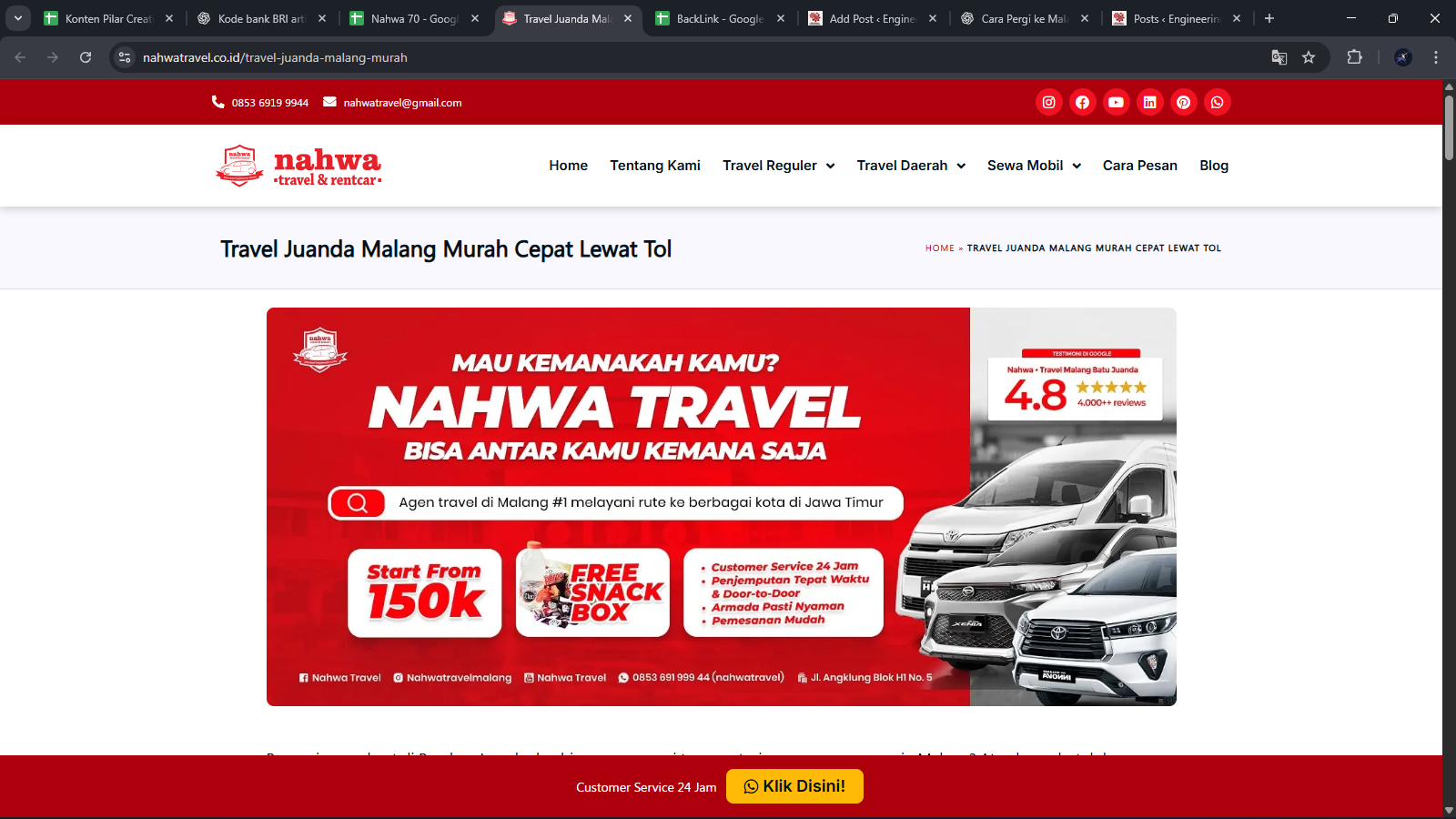 Pengalaman Seru Menjelajahi Jalur Malang Menuju Surabaya dengan Layanan Premium